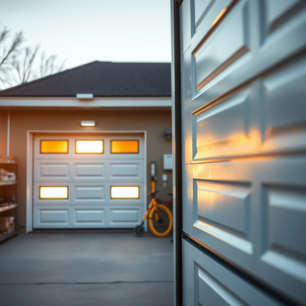 Daniel Johnson Garage Door's Repairs LLC — professional Garage Door Repair in Brea, our branded team and work van — Garage Door Repair near me